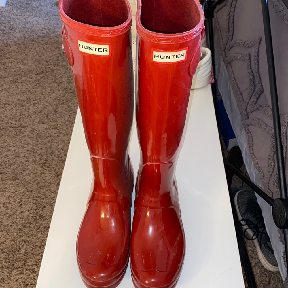Tall Rainboots Hunter Red